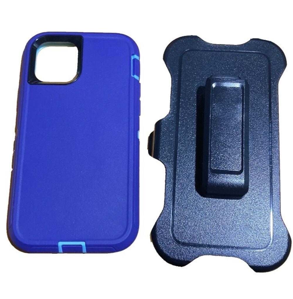 WallSkiN Turtle Series Protective Armor Case w/Belt Clip Holster|iPhone 11 Pro